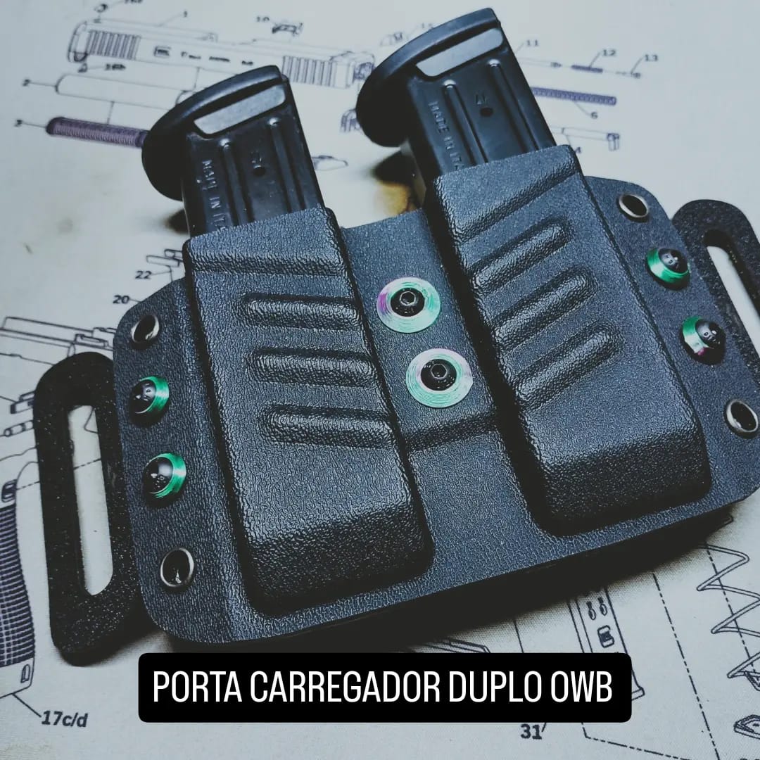 PORTA CARREGADOR DUPLO - OWB