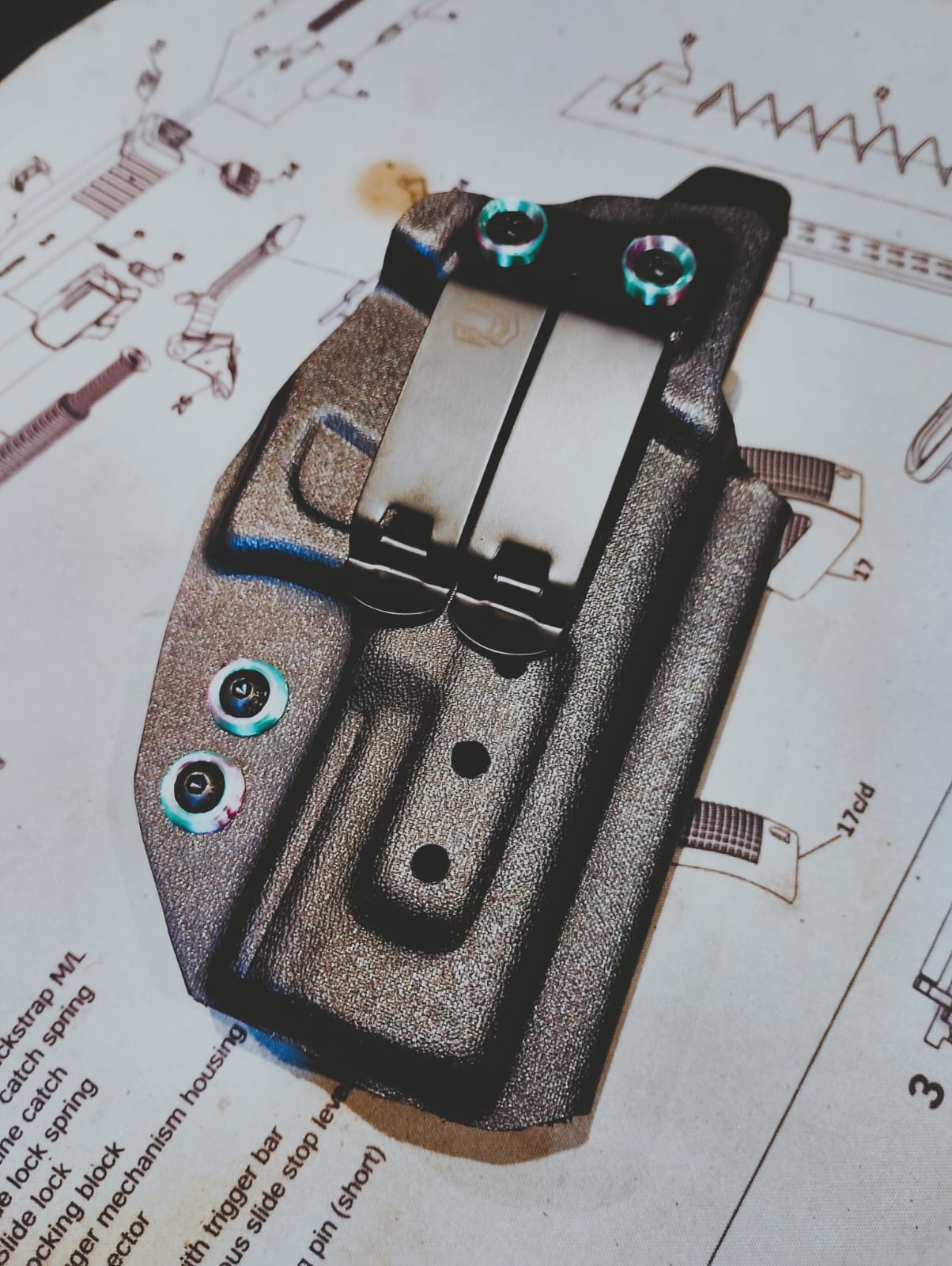 GLOCK G19 / G19X / G23 / G25 — IWB